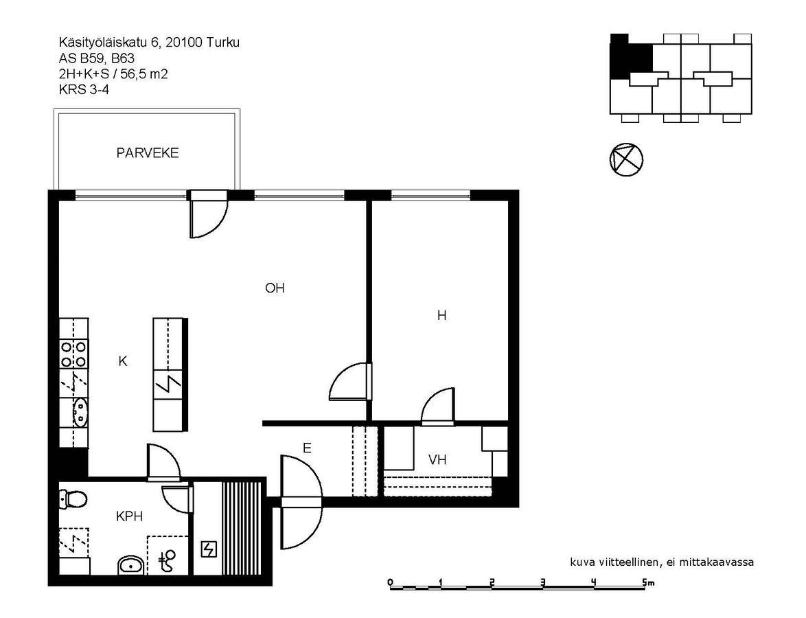 City Apartments Turku - 1 Bedroom Apartment With Private Sauna Exterior foto